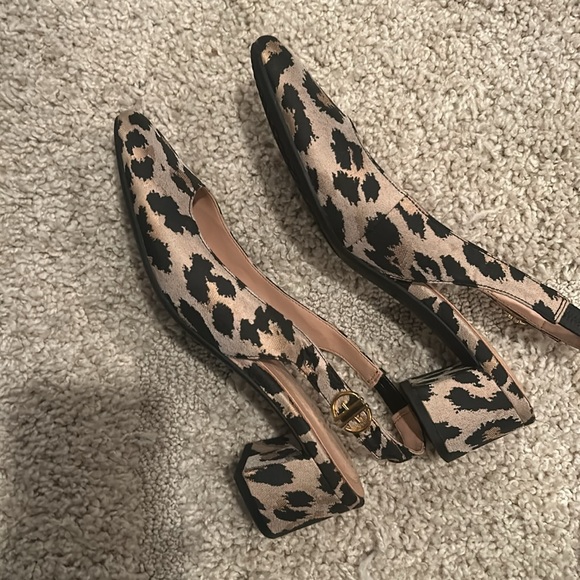 Cole Haan The Go-To leopard sling backs - Picture 3 of 6